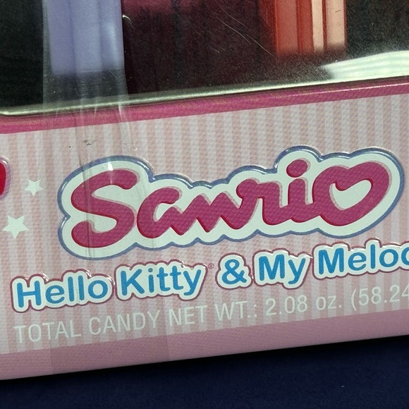 Hello Kitty & My Melody Pez, Sanrio, metal lunchbox style container New/unopened - Picture 13 of 15